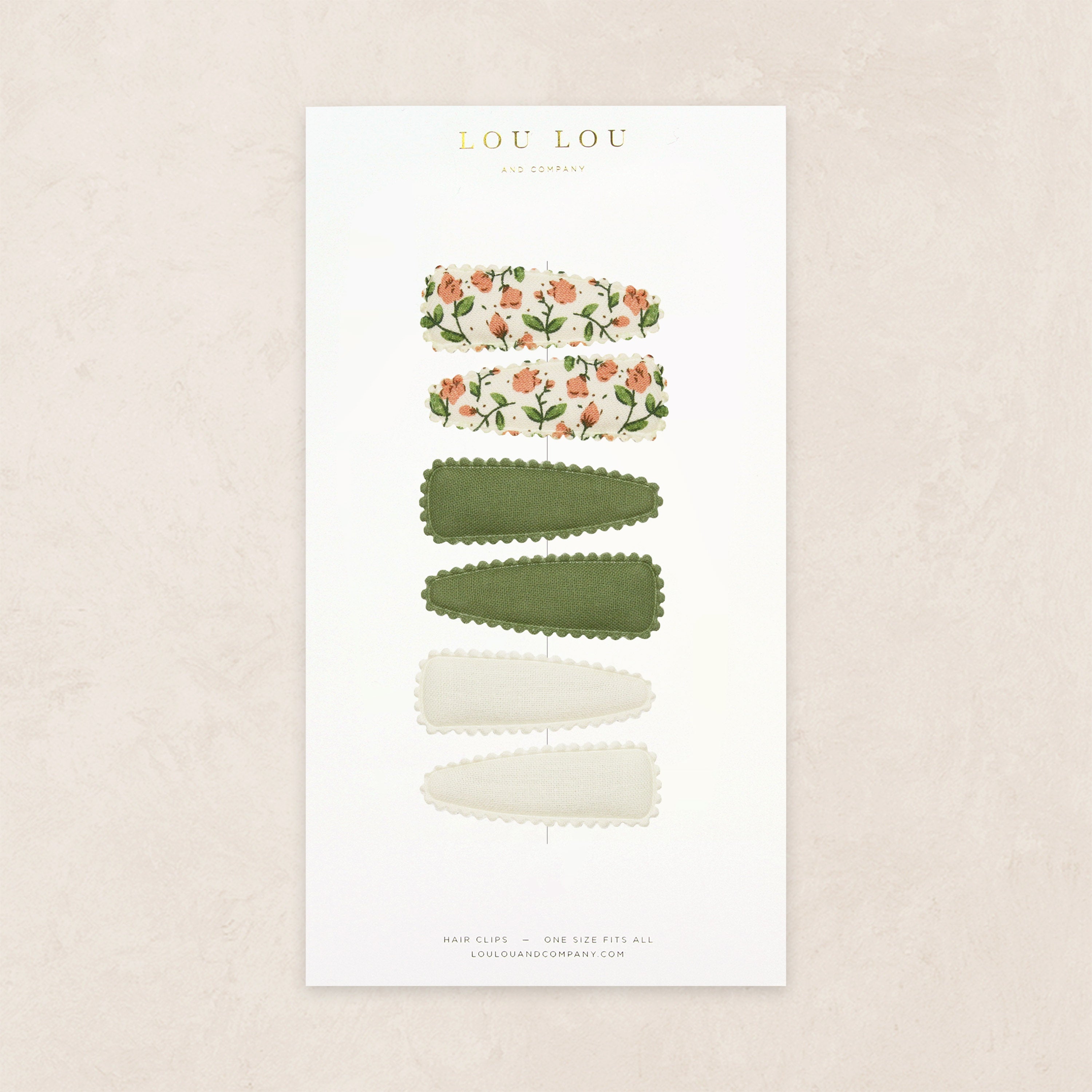 Scallop Snap Pack - Peach Blossom