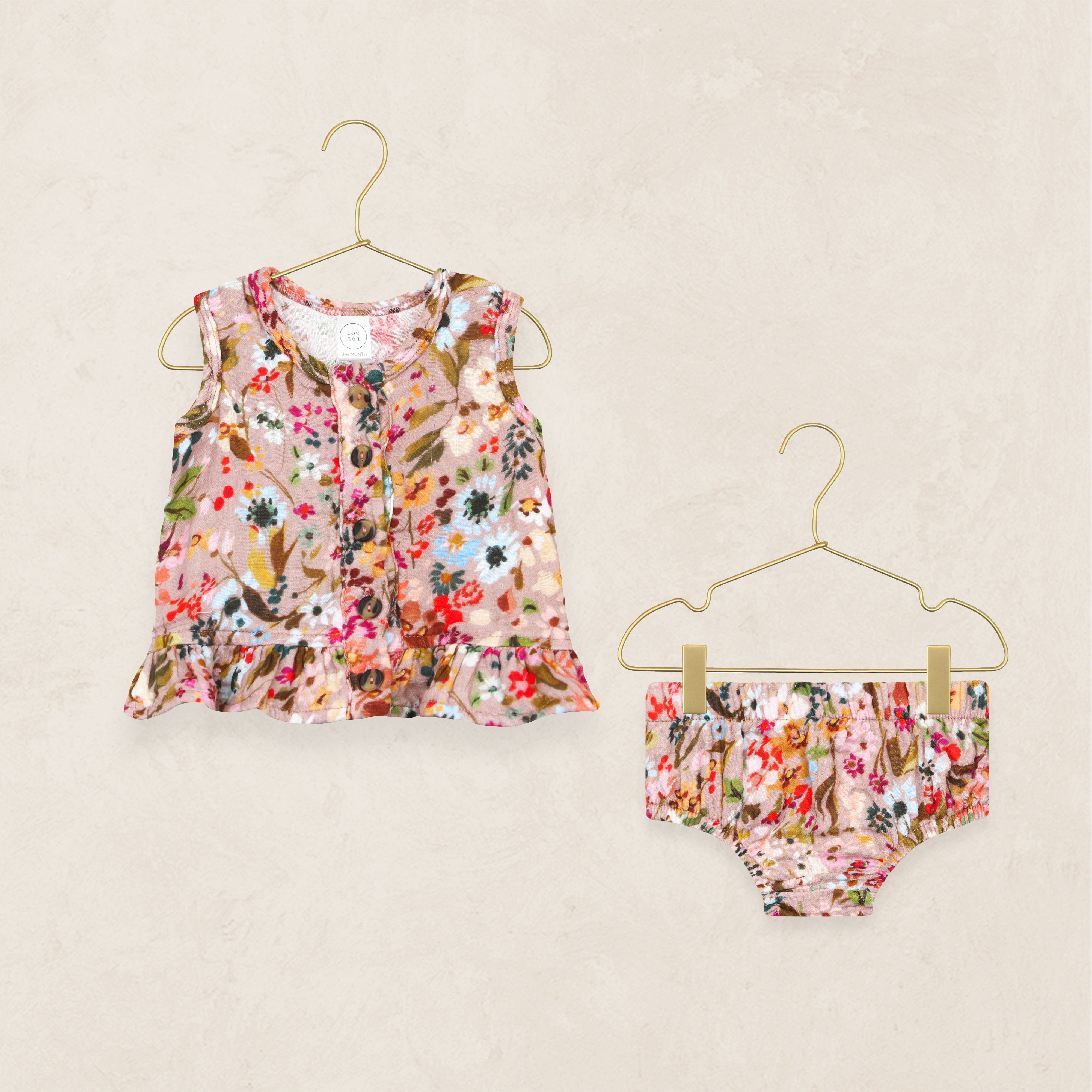 Ruffle Tank + Bloomer Set - Penelope