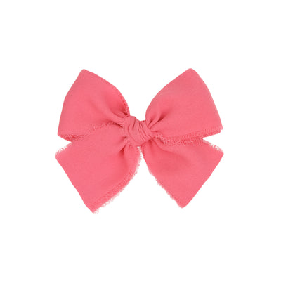 Chiffon Bow - Lipstick Clip