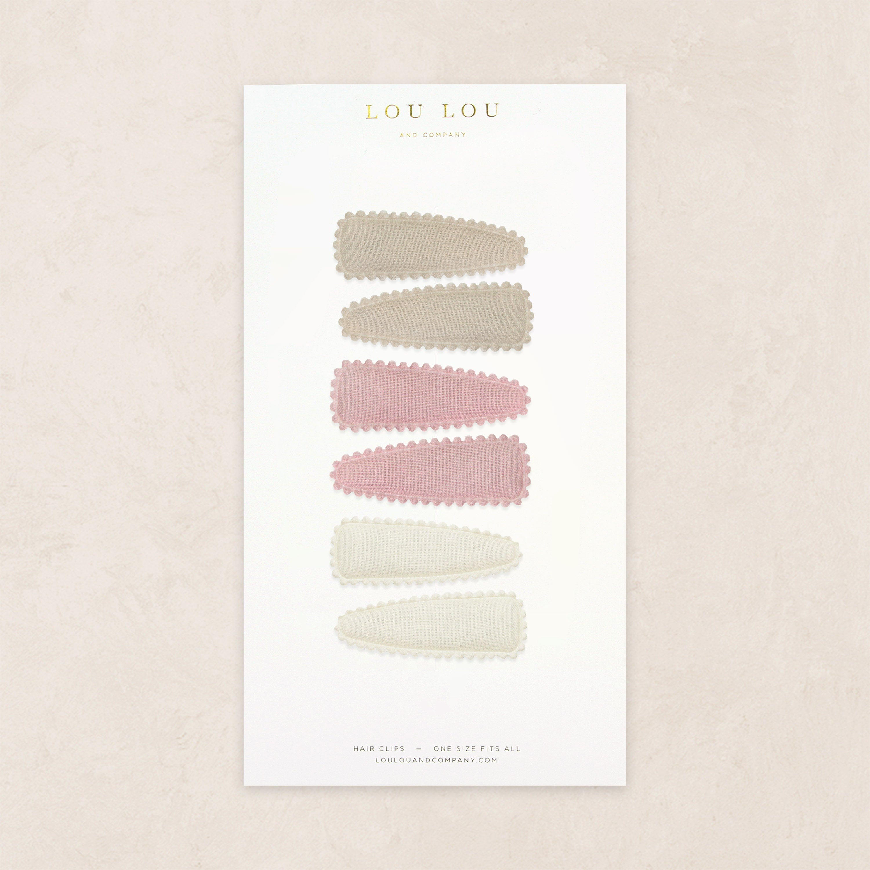 Scallop Snap Pack - Pink