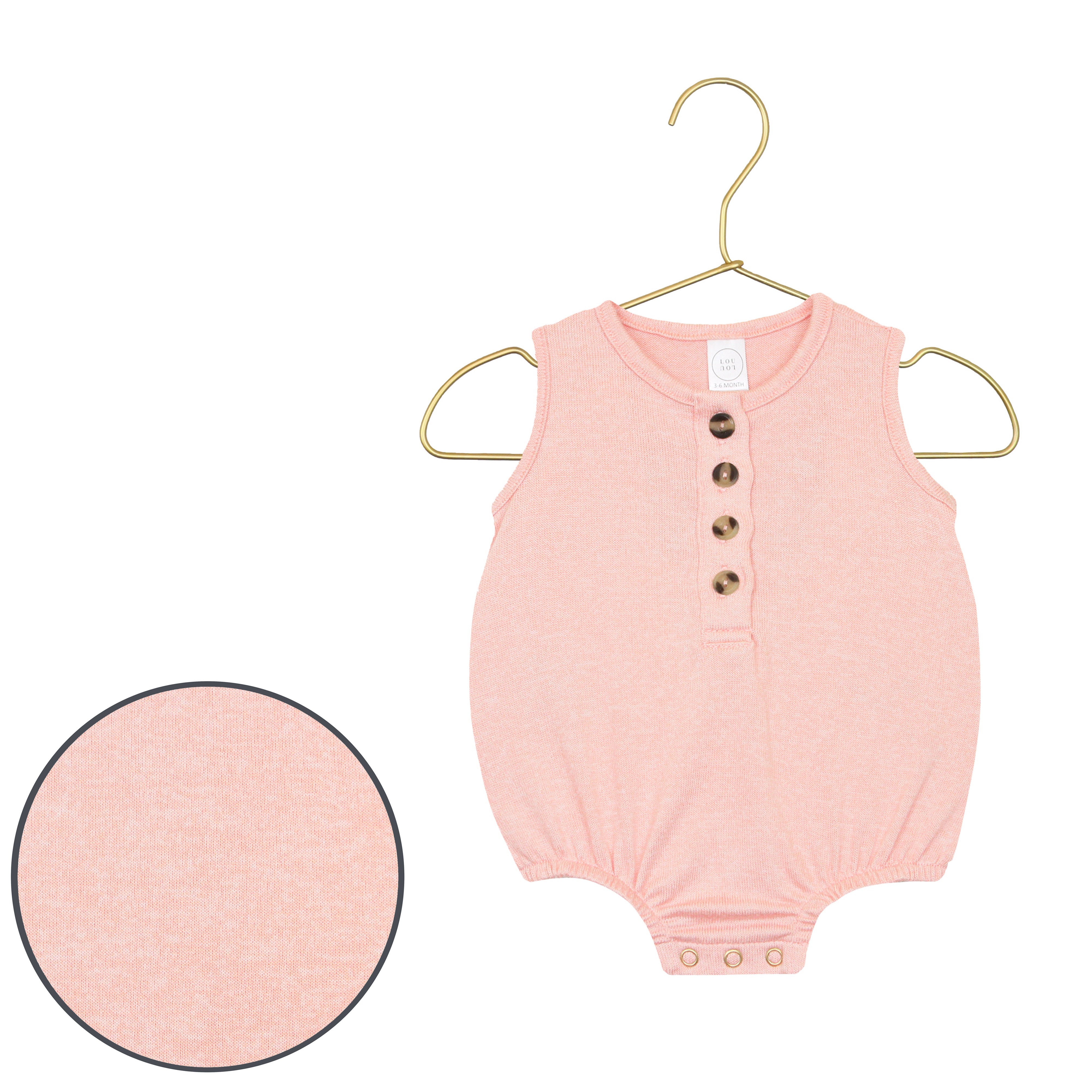Piper Plush Knit Bubble Romper