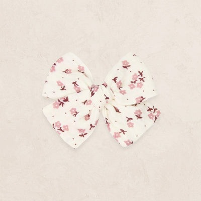 Adventure Bow - Dusty Rose Daisy Clip