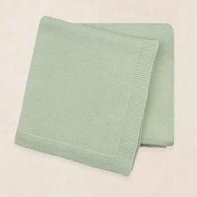 Knit Blanket - Sage