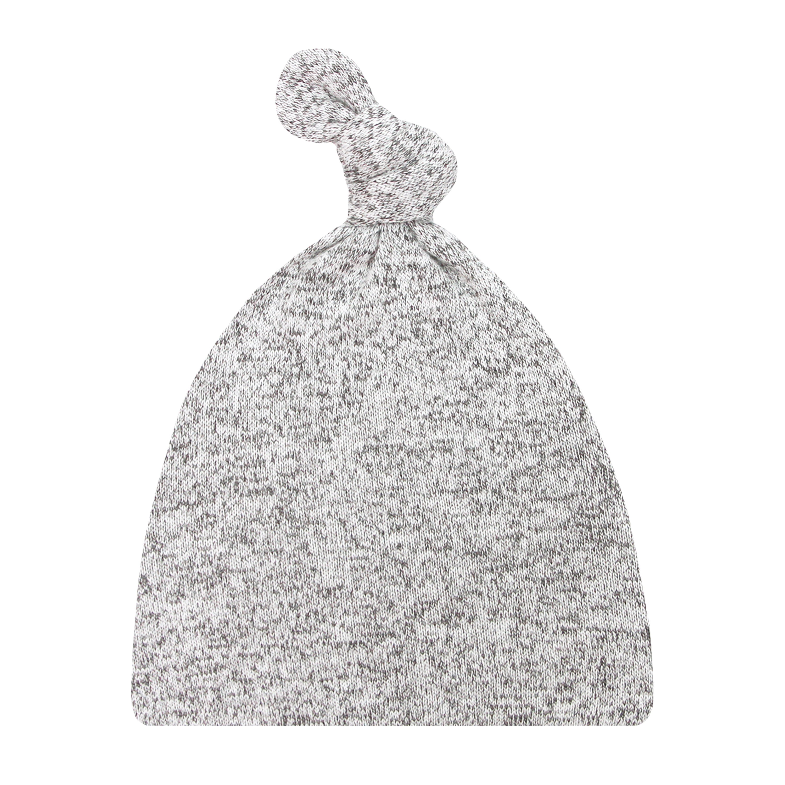Sam Plush Knit Top Knot Hat