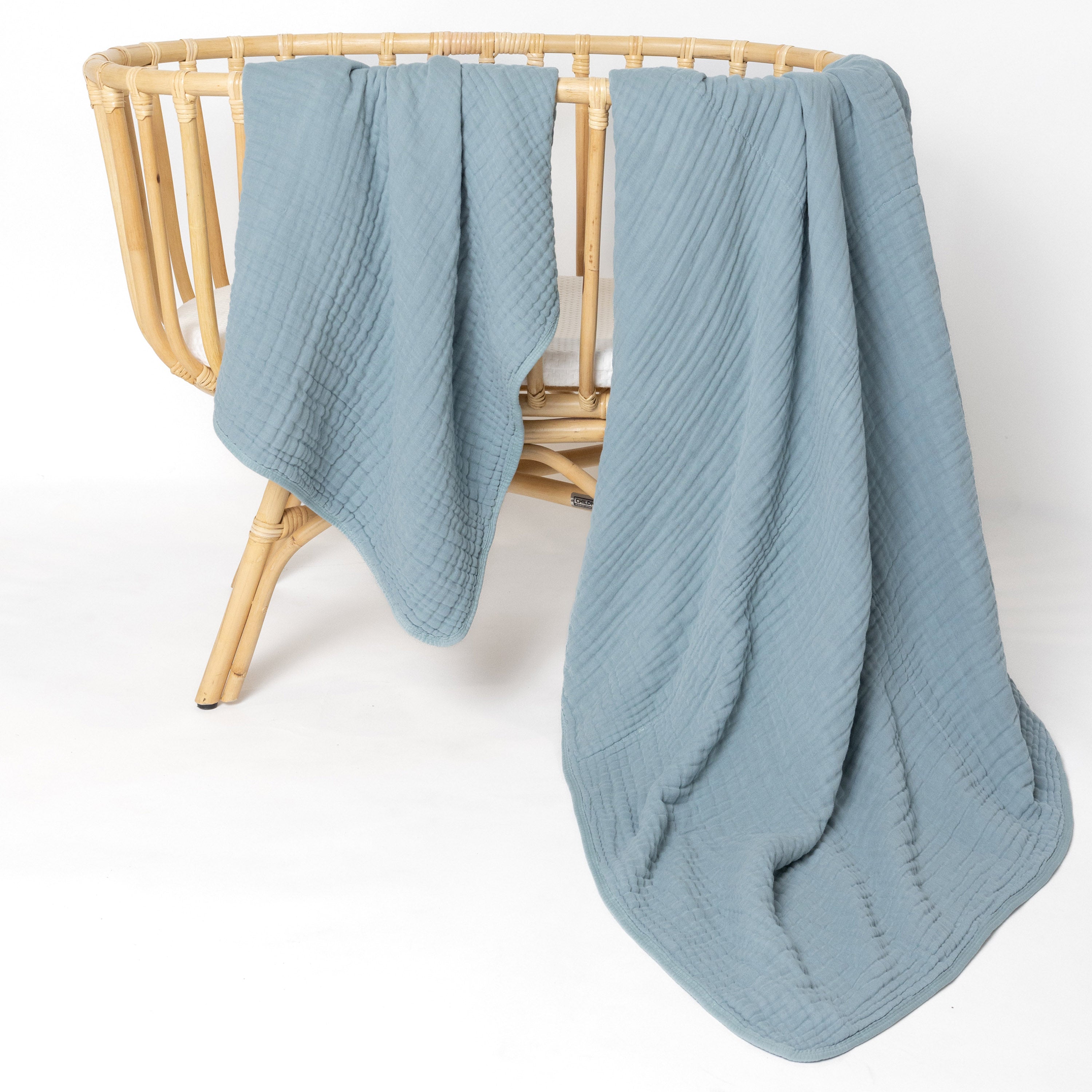 Cloud Muslin™ Quilt - Steel