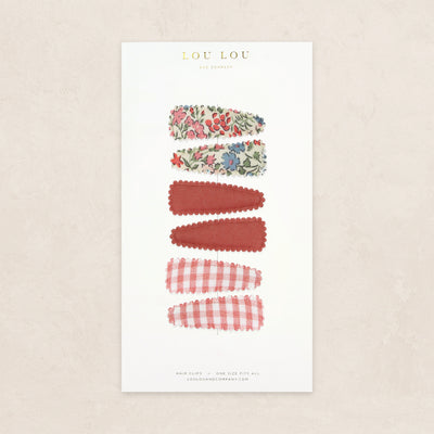 Scallop Snap Pack - Strawberry Floral