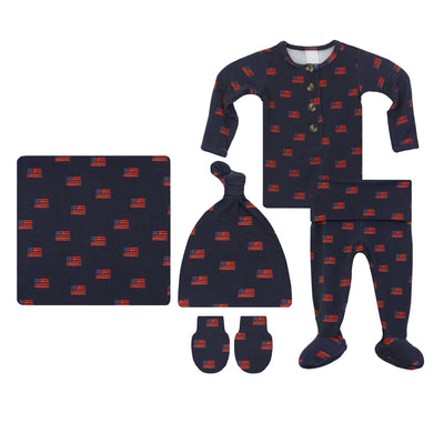 Thomas Newborn Hat Bundle (Top + Bottom)