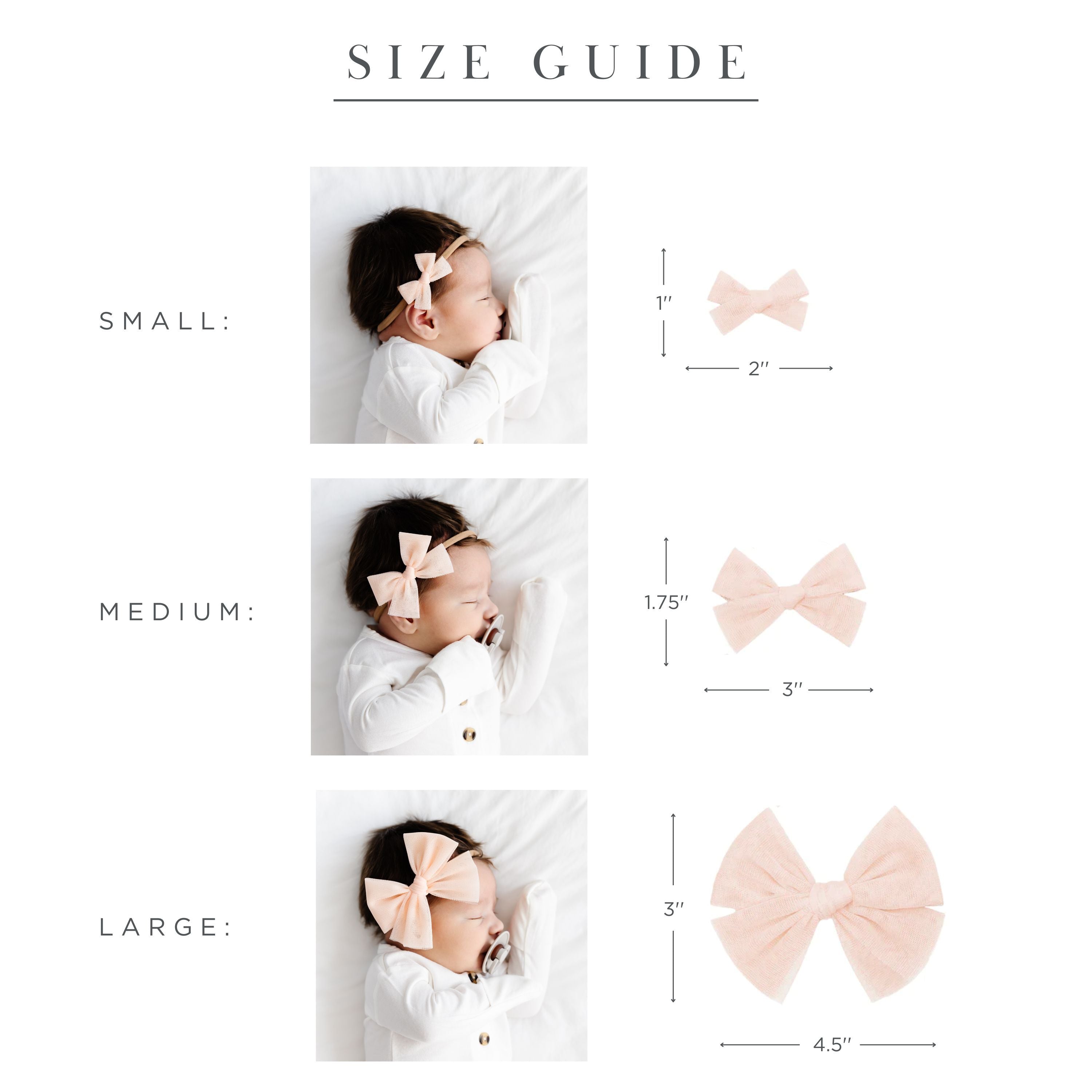 Tulle Bow 3 Pack: Iris Headbands