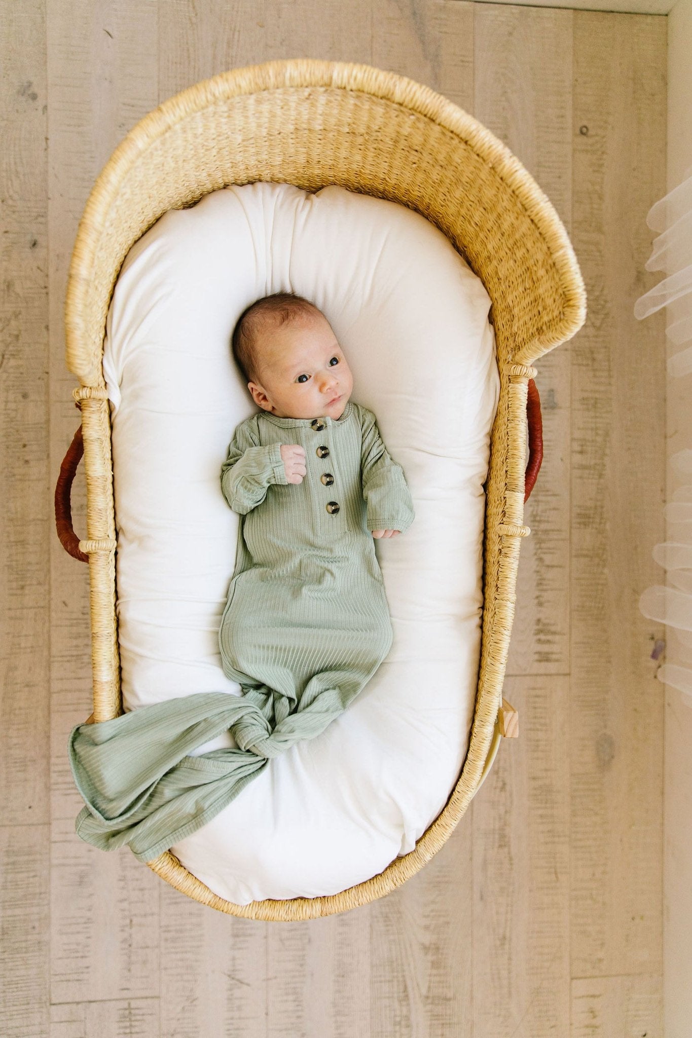 Ellis Ribbed Knotted Gown