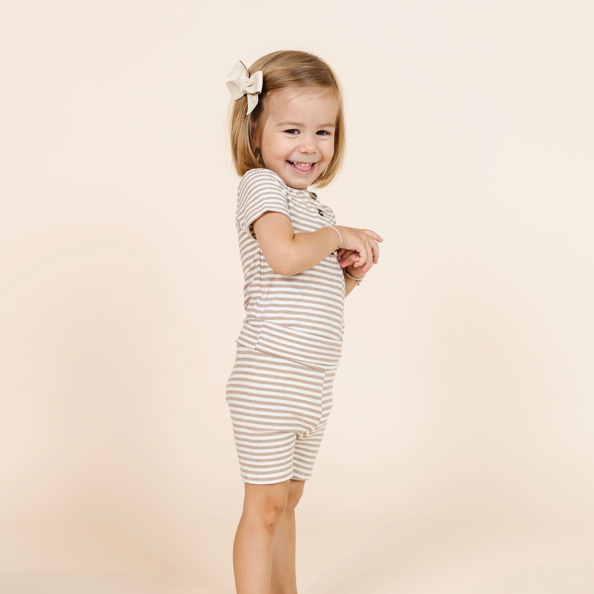 Indy Ribbed Shortie Set