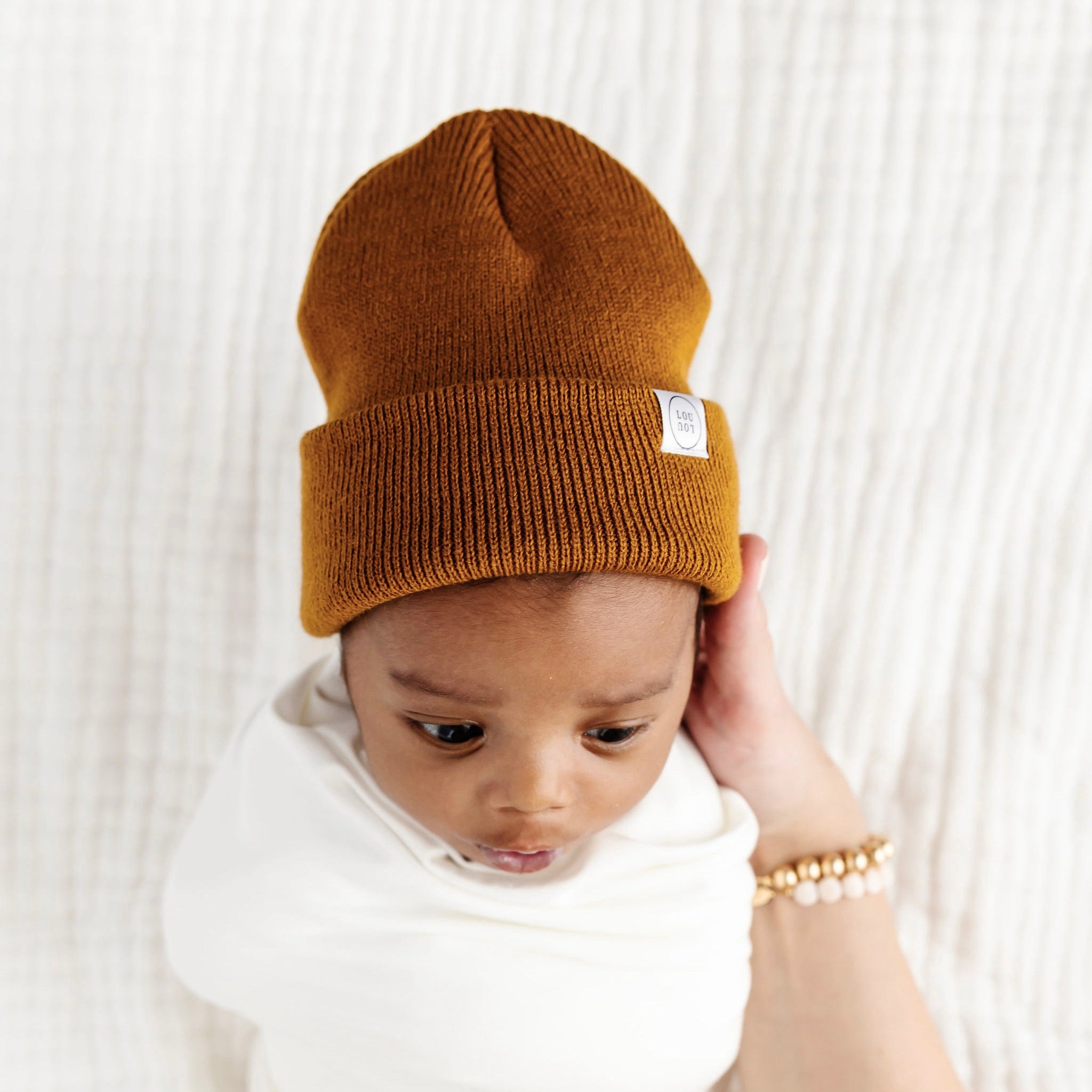 Beanie - Camel Brown