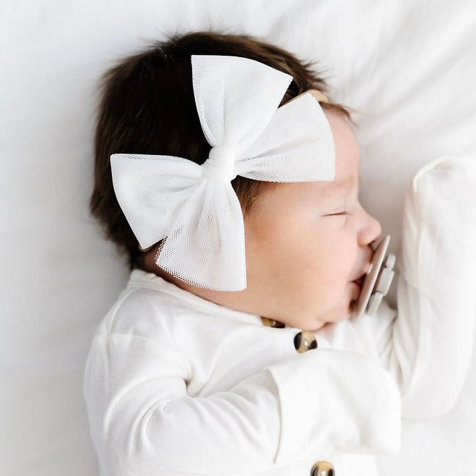 Tulle Bow 3 Pack: Iris Headbands