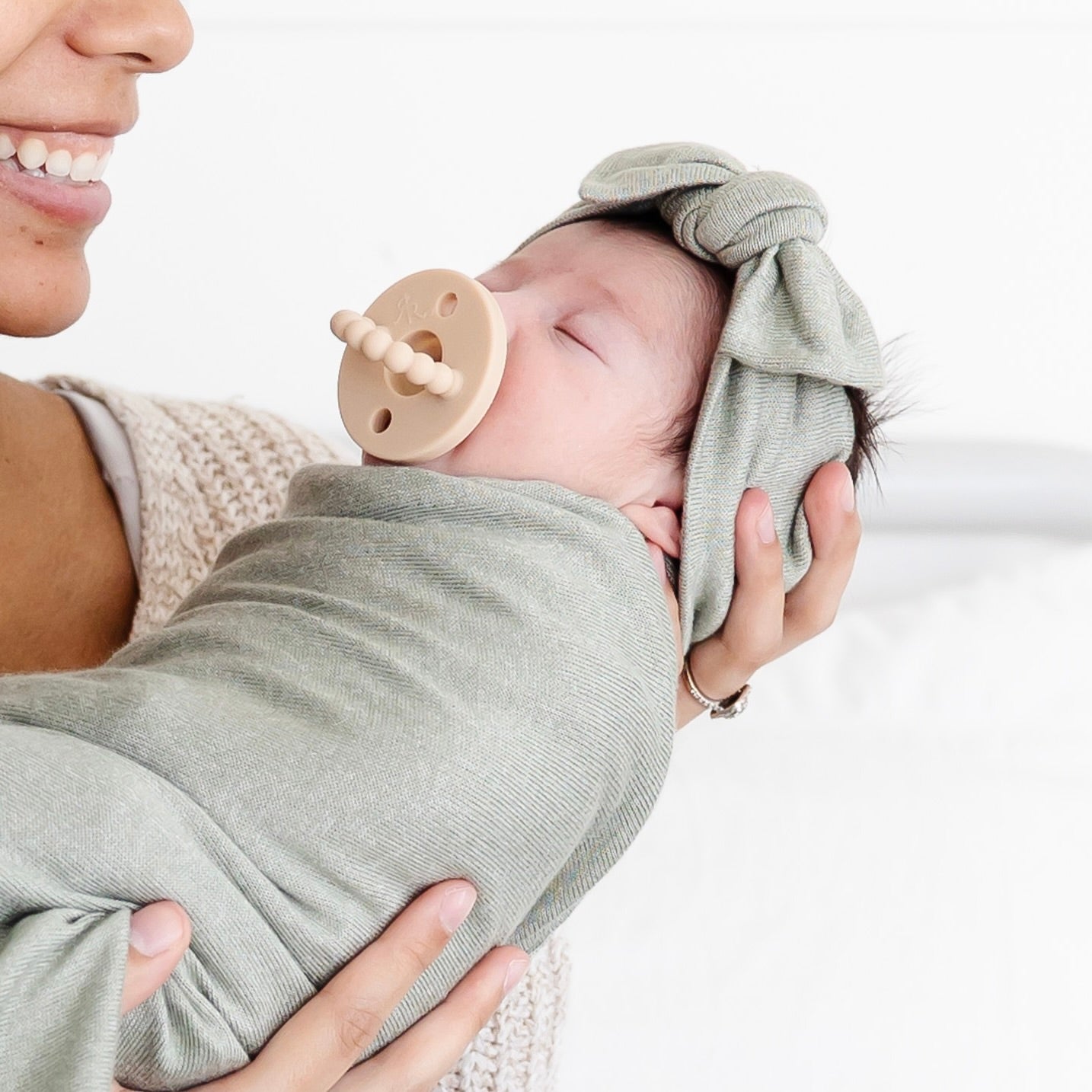 Collins Plush Knit Newborn Headband Bundle