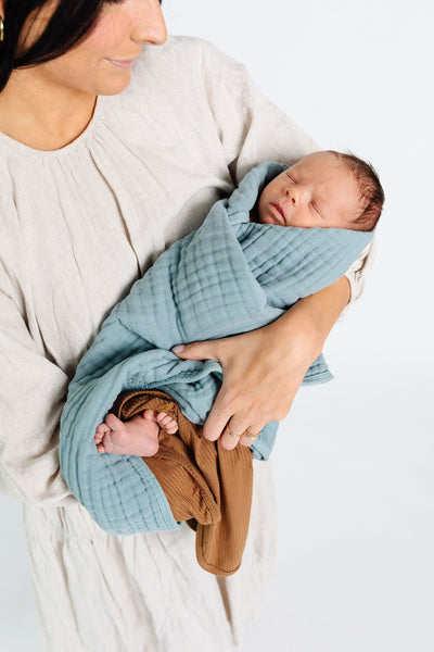 Cloud Muslin™ Quilt - Steel