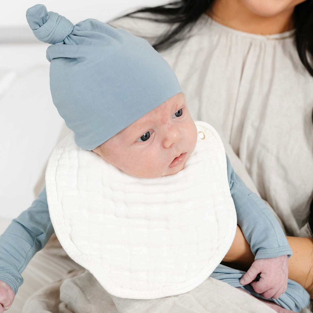 Cloud Muslin™ Bib 2 Pack - White