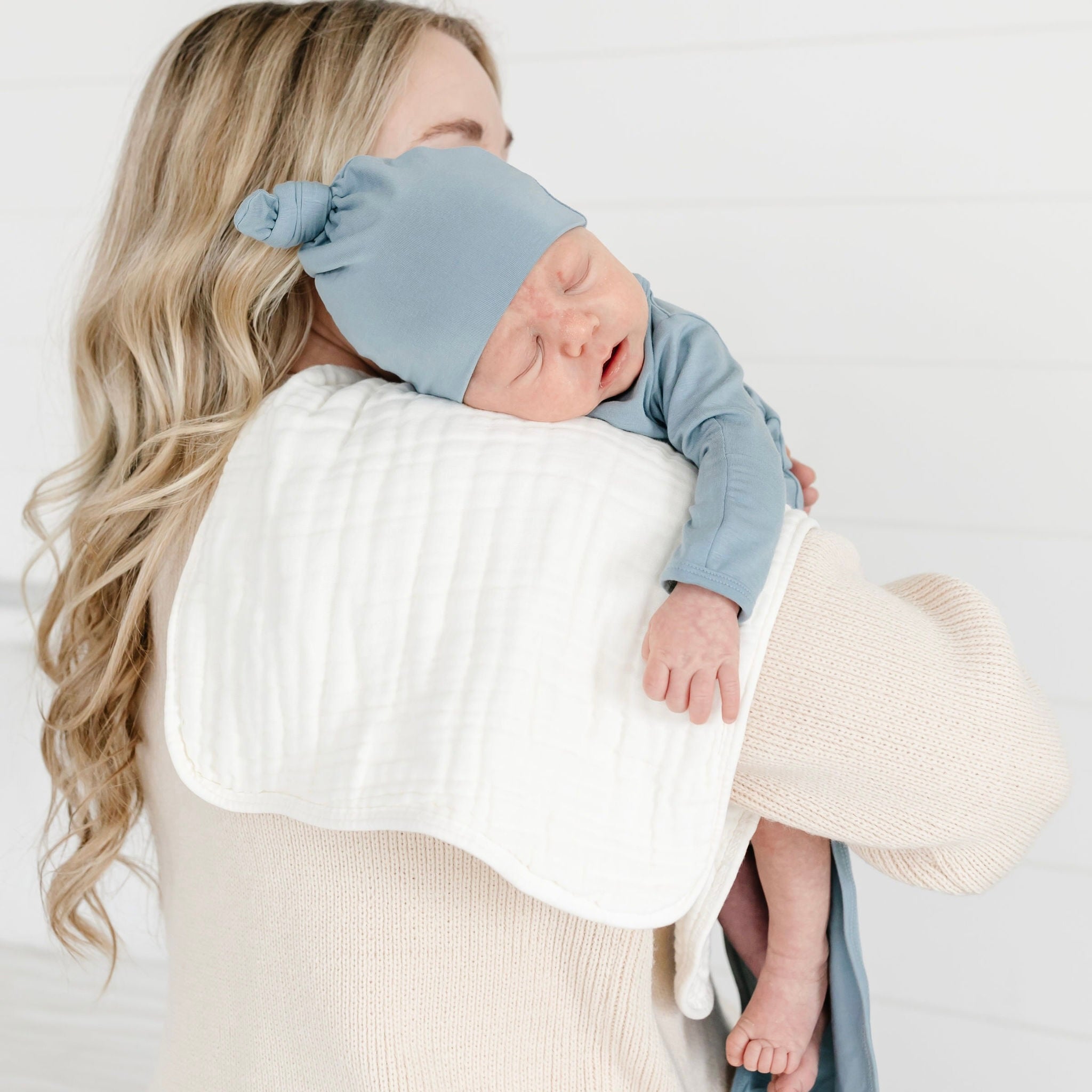 Cloud Muslin™ Burp Cloth 2 Pack - White