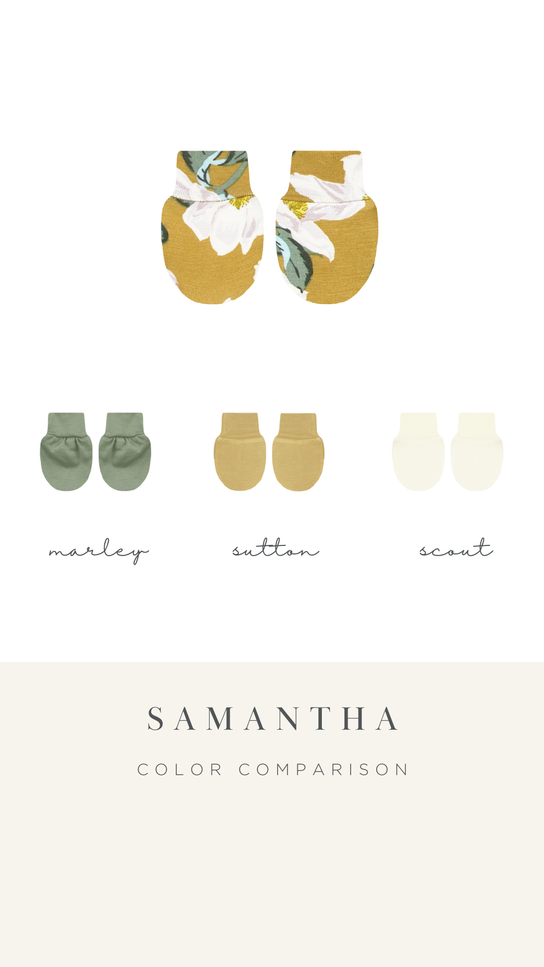 Samantha No Scratch Mittens