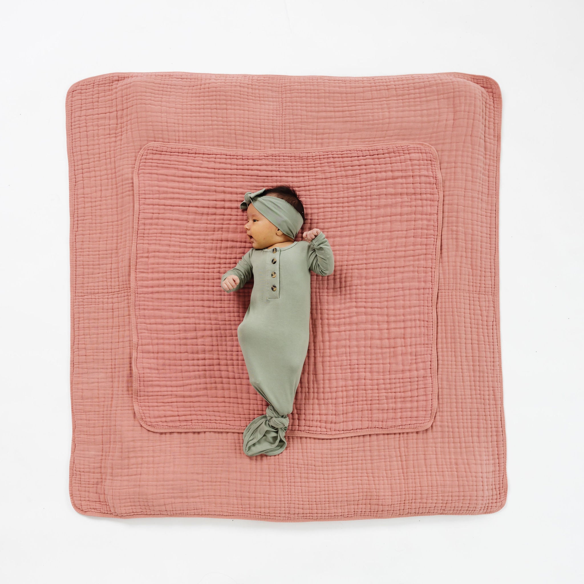 Cloud Muslin™ Quilt - Rose