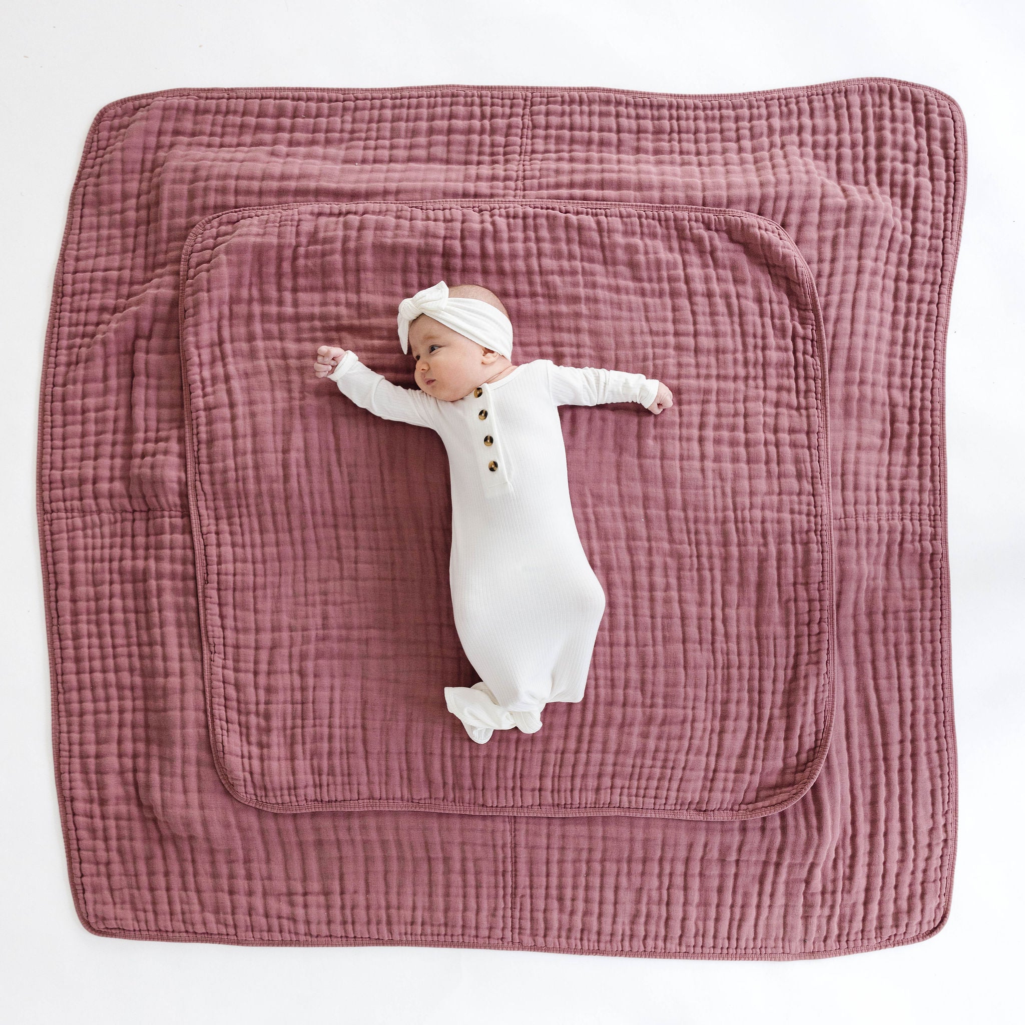 Cloud Muslin™ Quilt - Berry