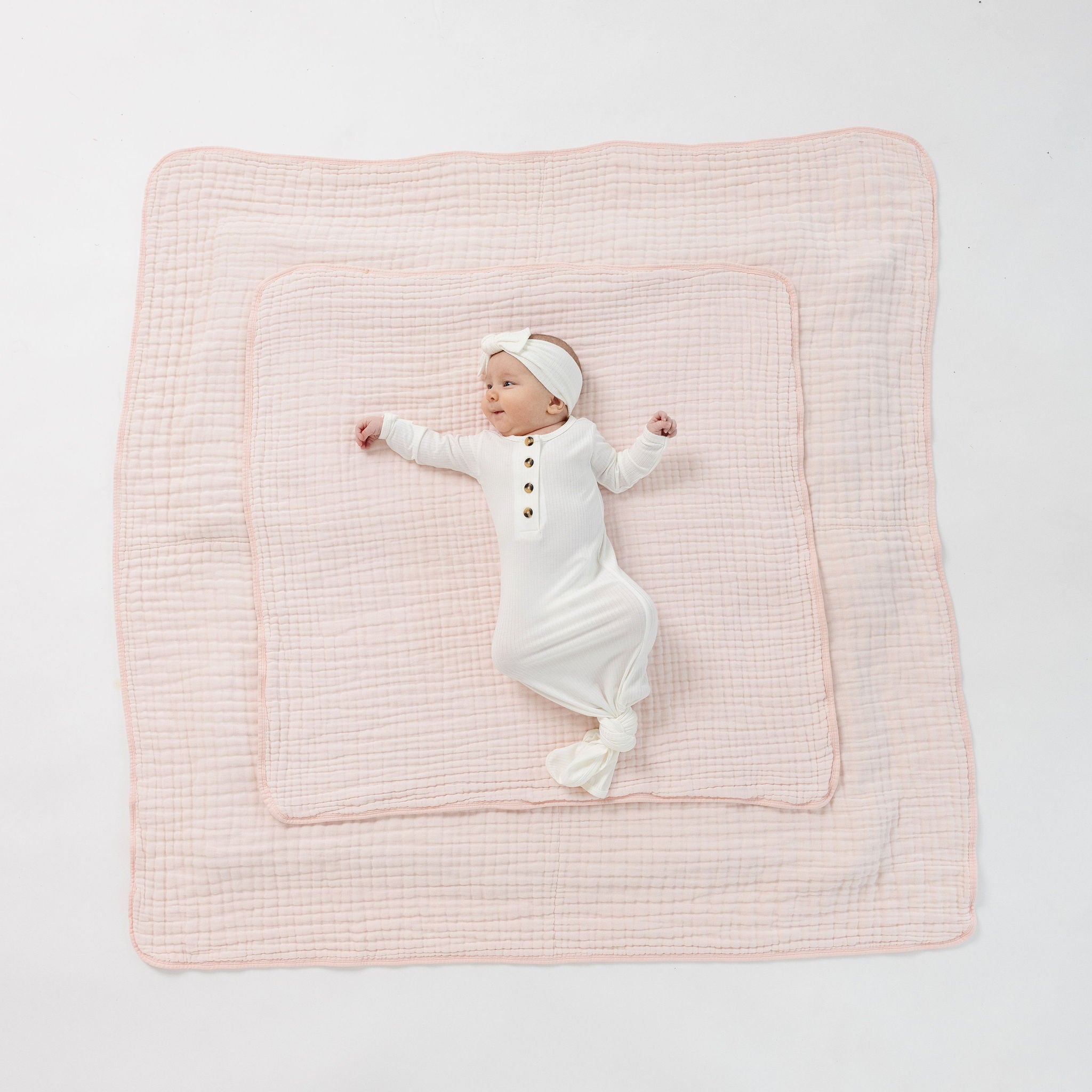 Cloud Muslin™ Quilt - Blush