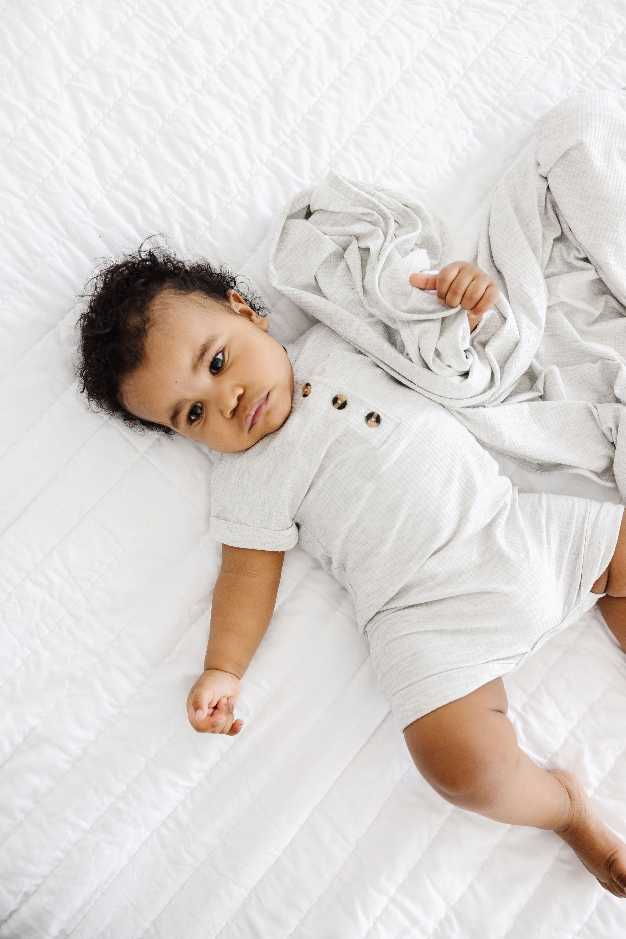 Stevie Ribbed Romper