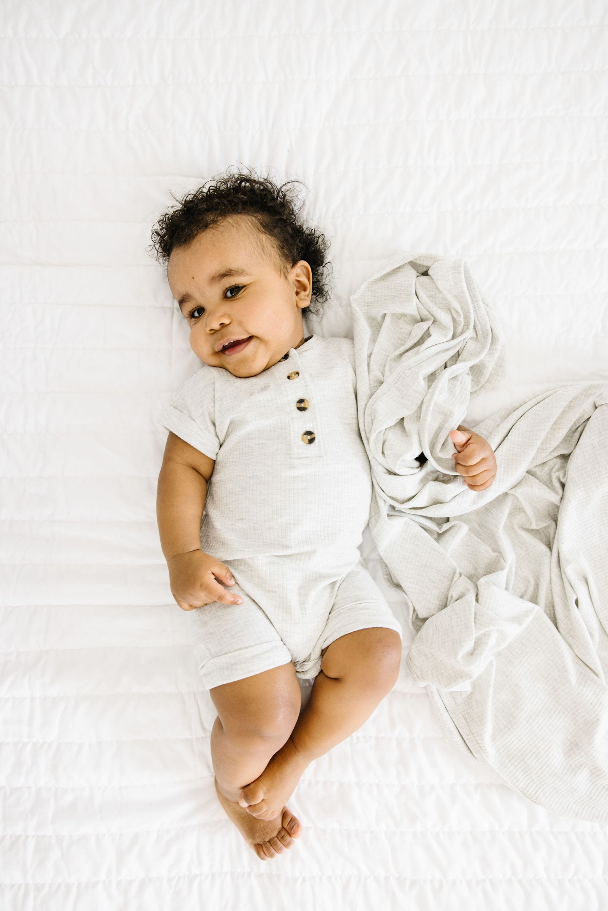 Stevie Ribbed Romper