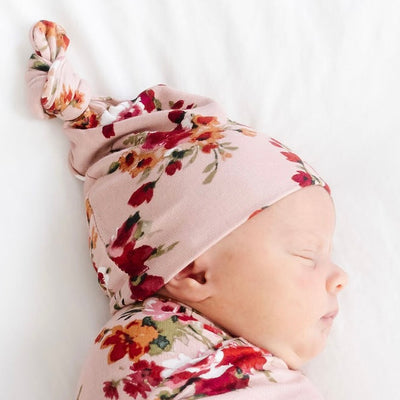 Layla Top Knot Hat