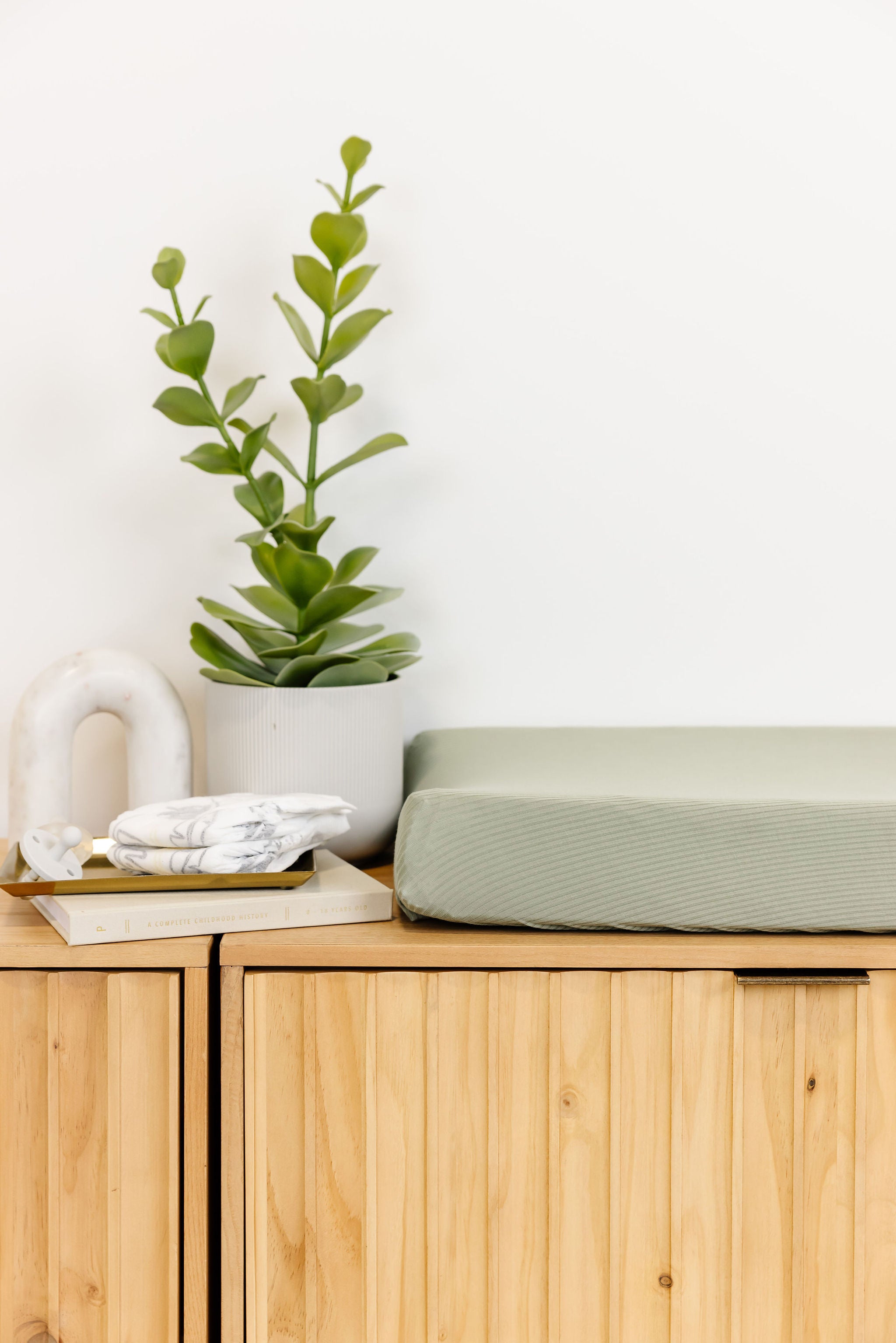 Ellis Ribbed Changing Pad Cover