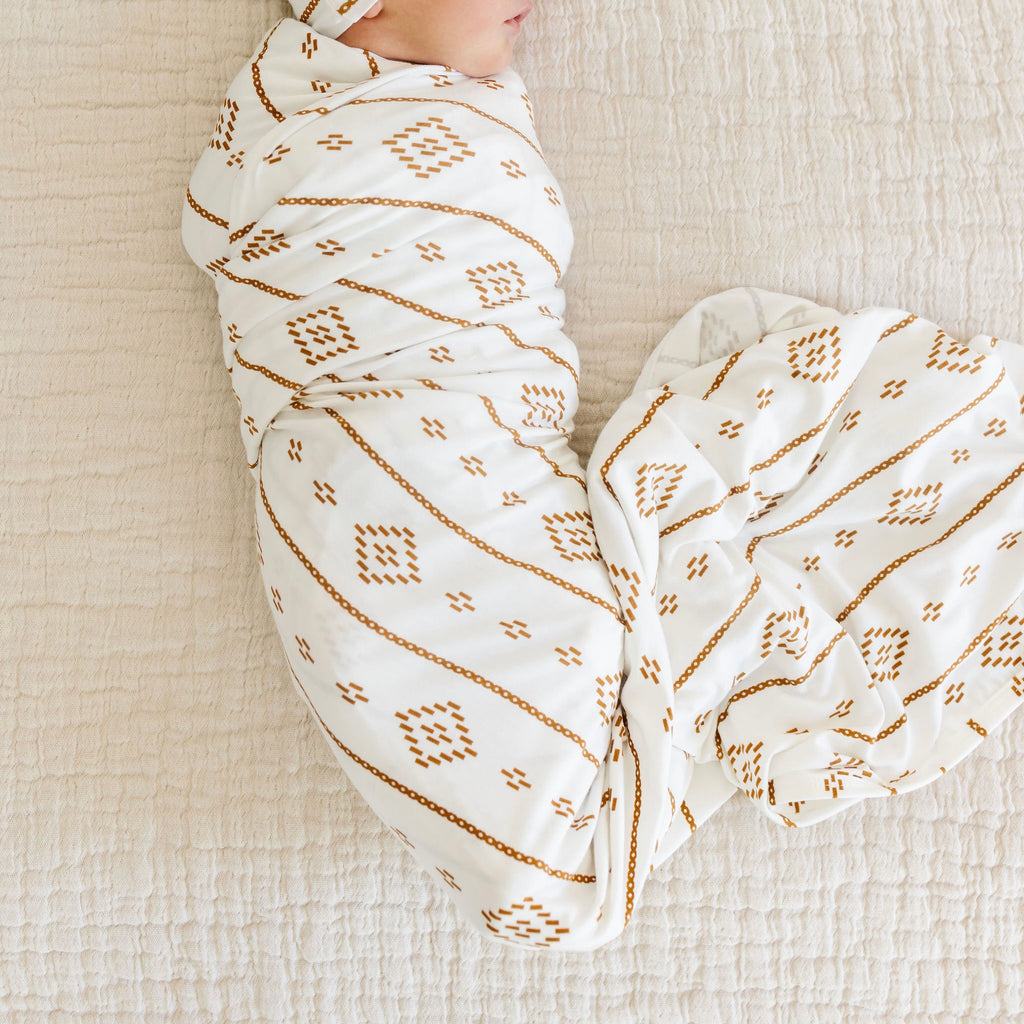 Ziggy Swaddle Blanket Lou Lou & Company