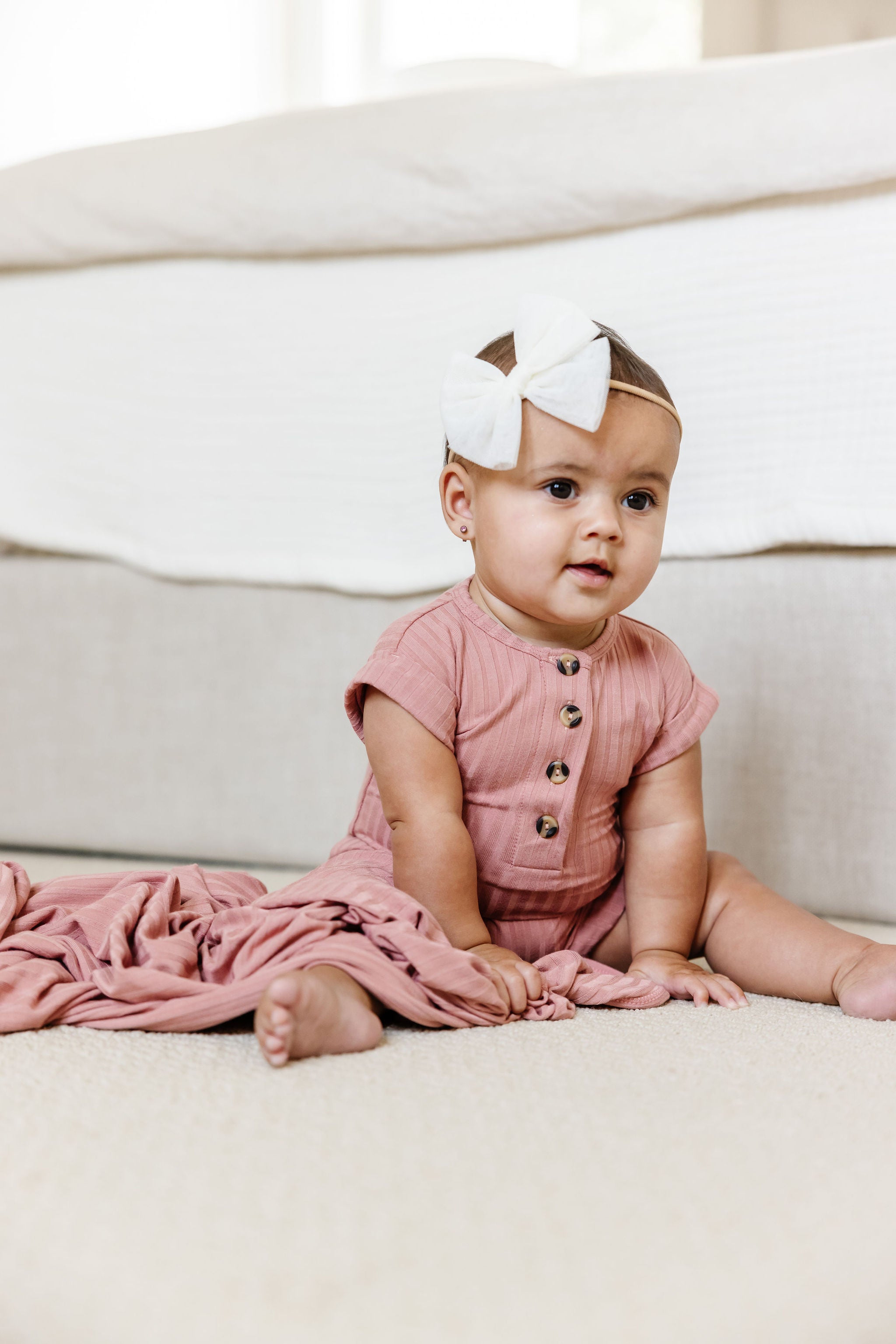 Lauren Ribbed Romper