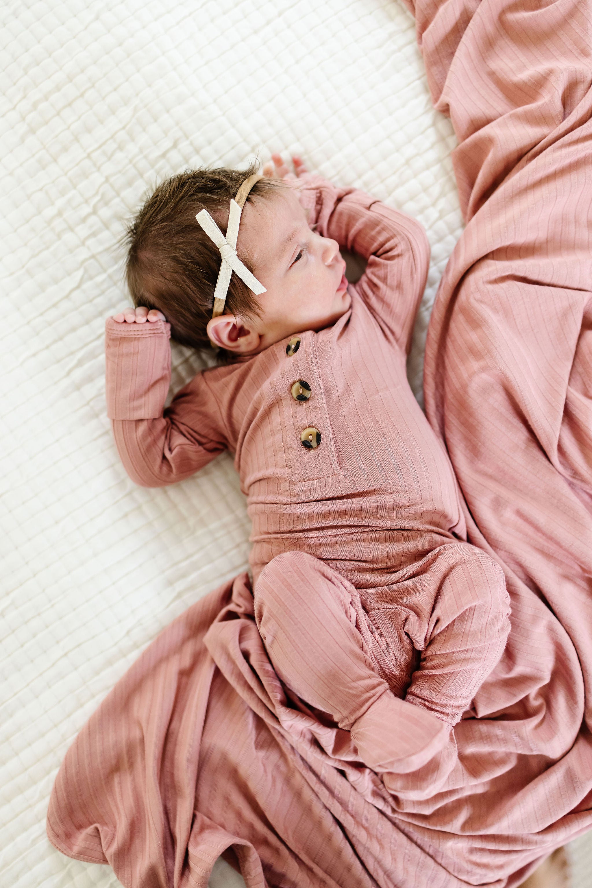 Lauren Ribbed No Scratch Mittens