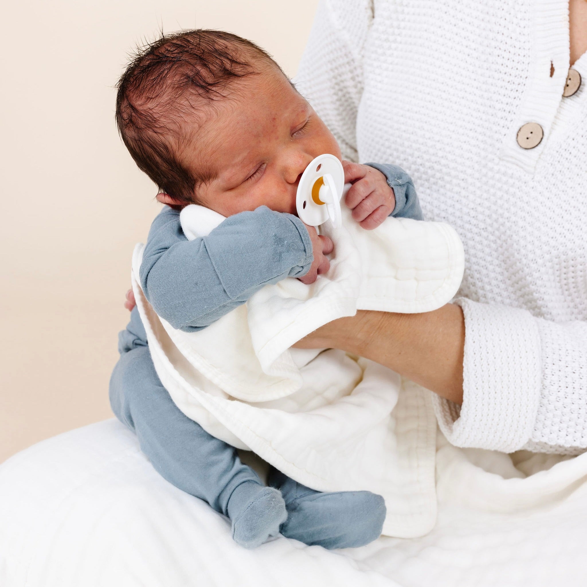 Cloud Muslin™ Burp Cloth 2 Pack - White