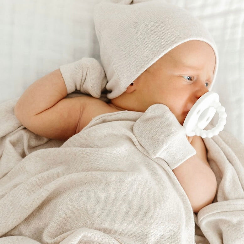 Dakota Plush Knit No Scratch Mittens