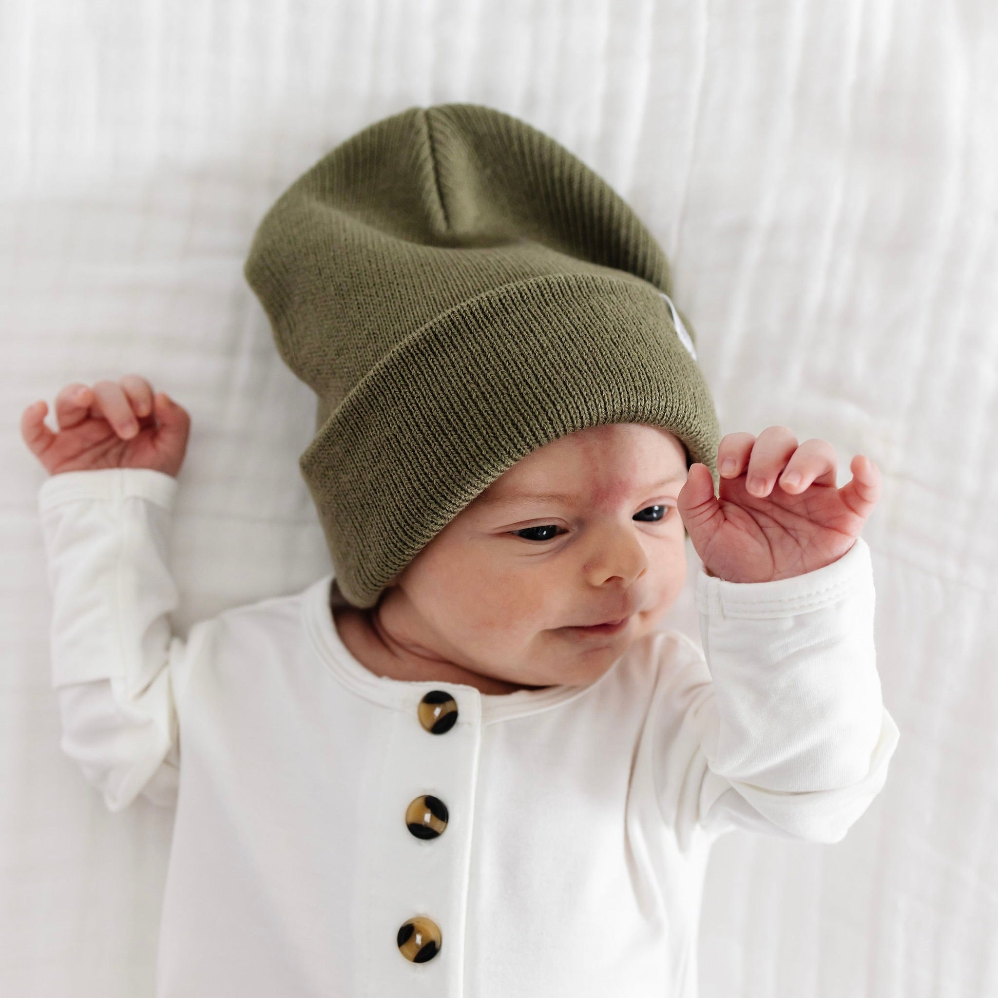 Beanie - Moss Green
