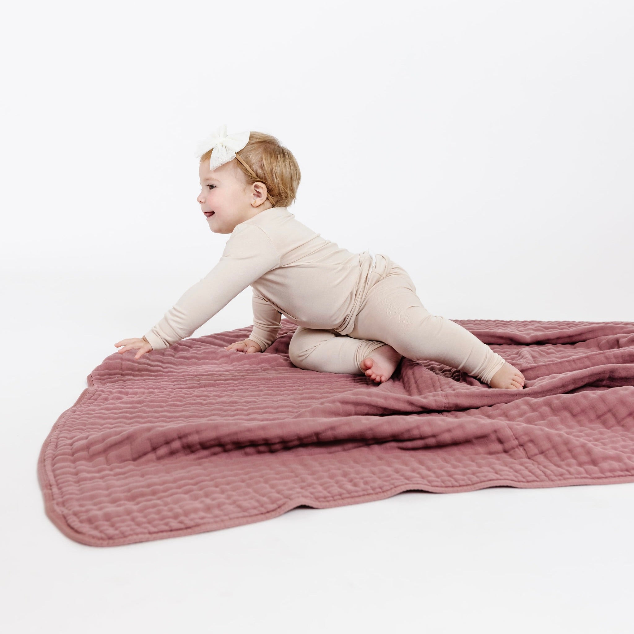 Cloud Muslin™ Quilt - Berry