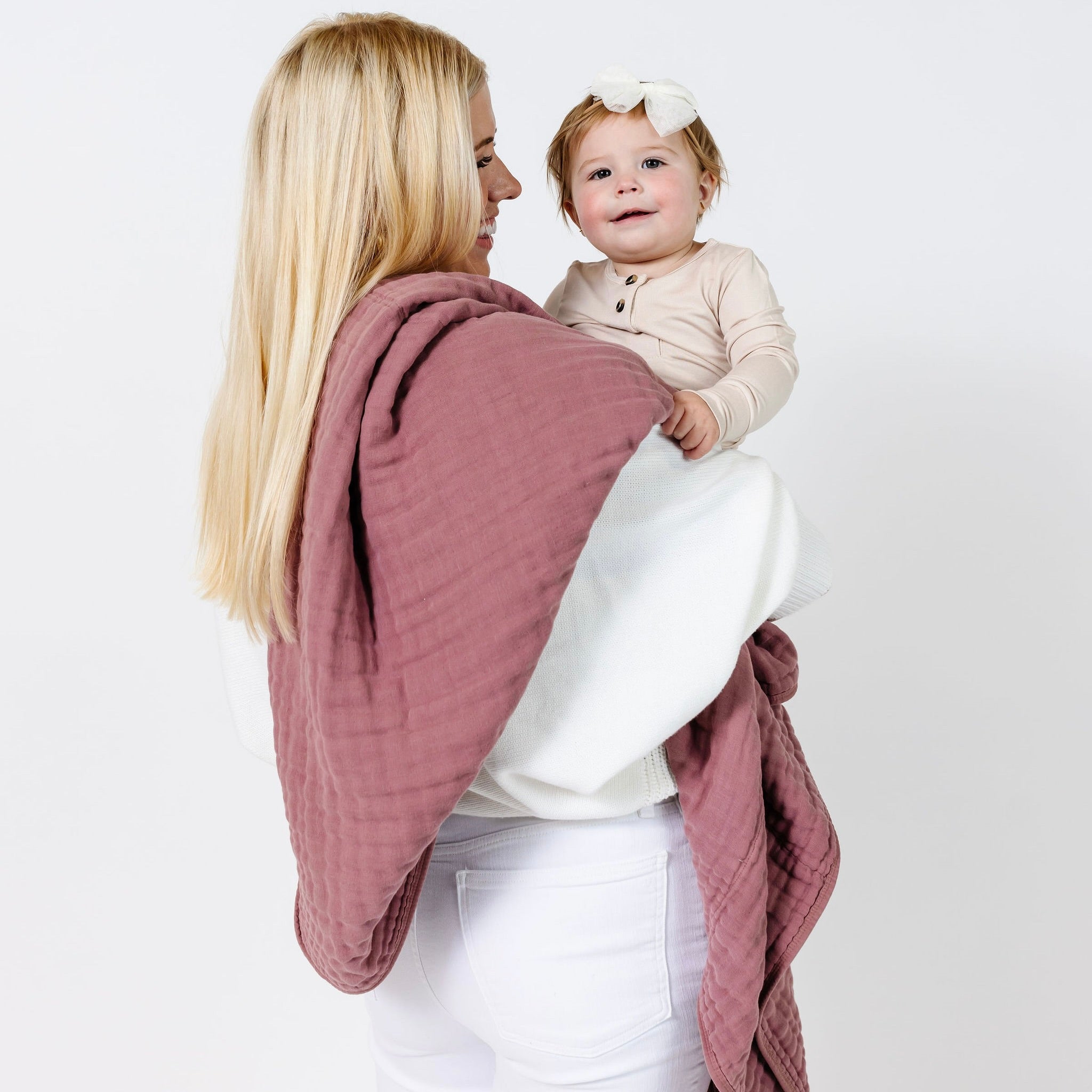 Cloud Muslin™ Quilt - Berry