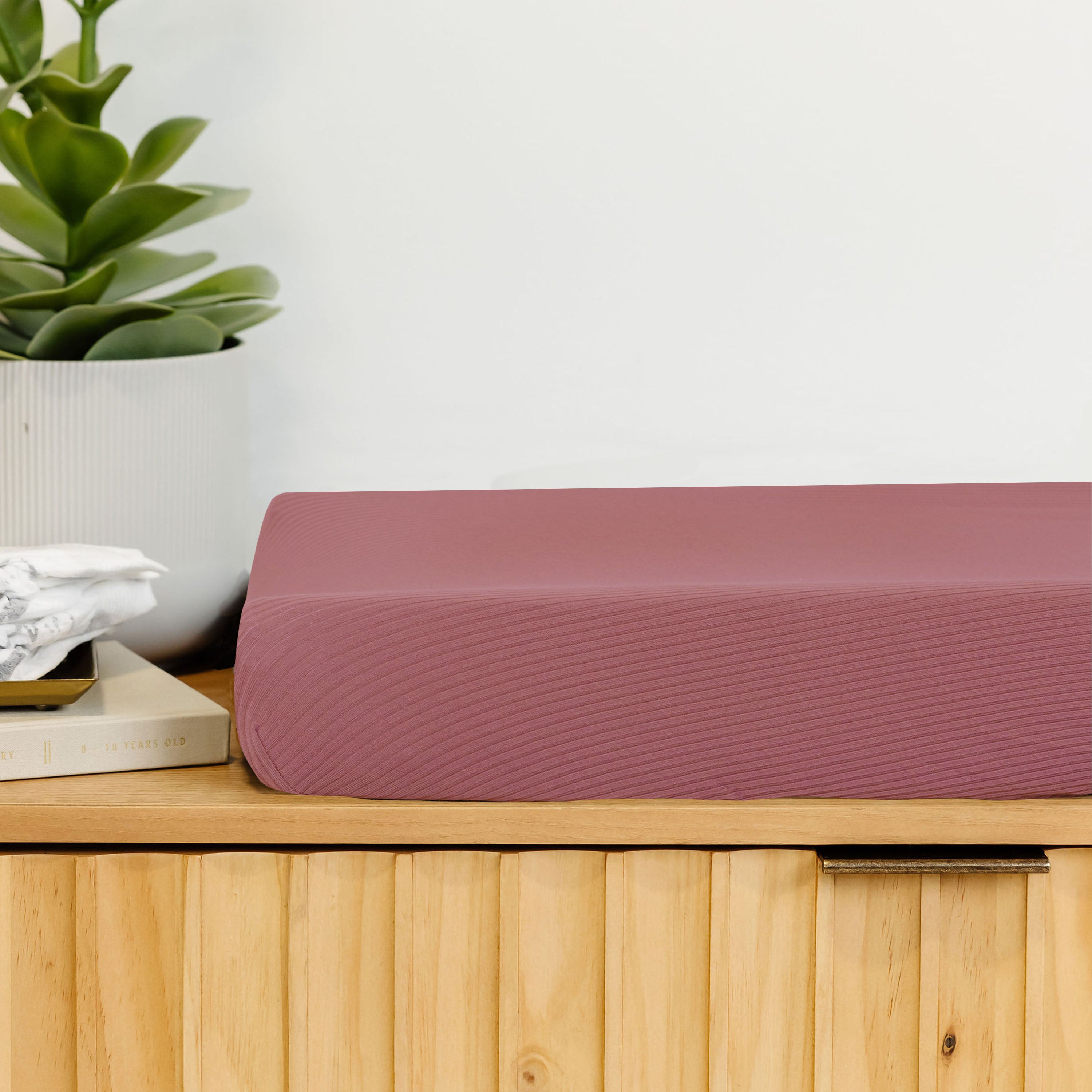 Marjorie Ribbed Changing Pad Cover