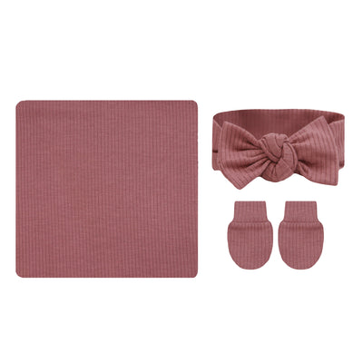 Marjorie Ribbed Newborn Headband Bundle