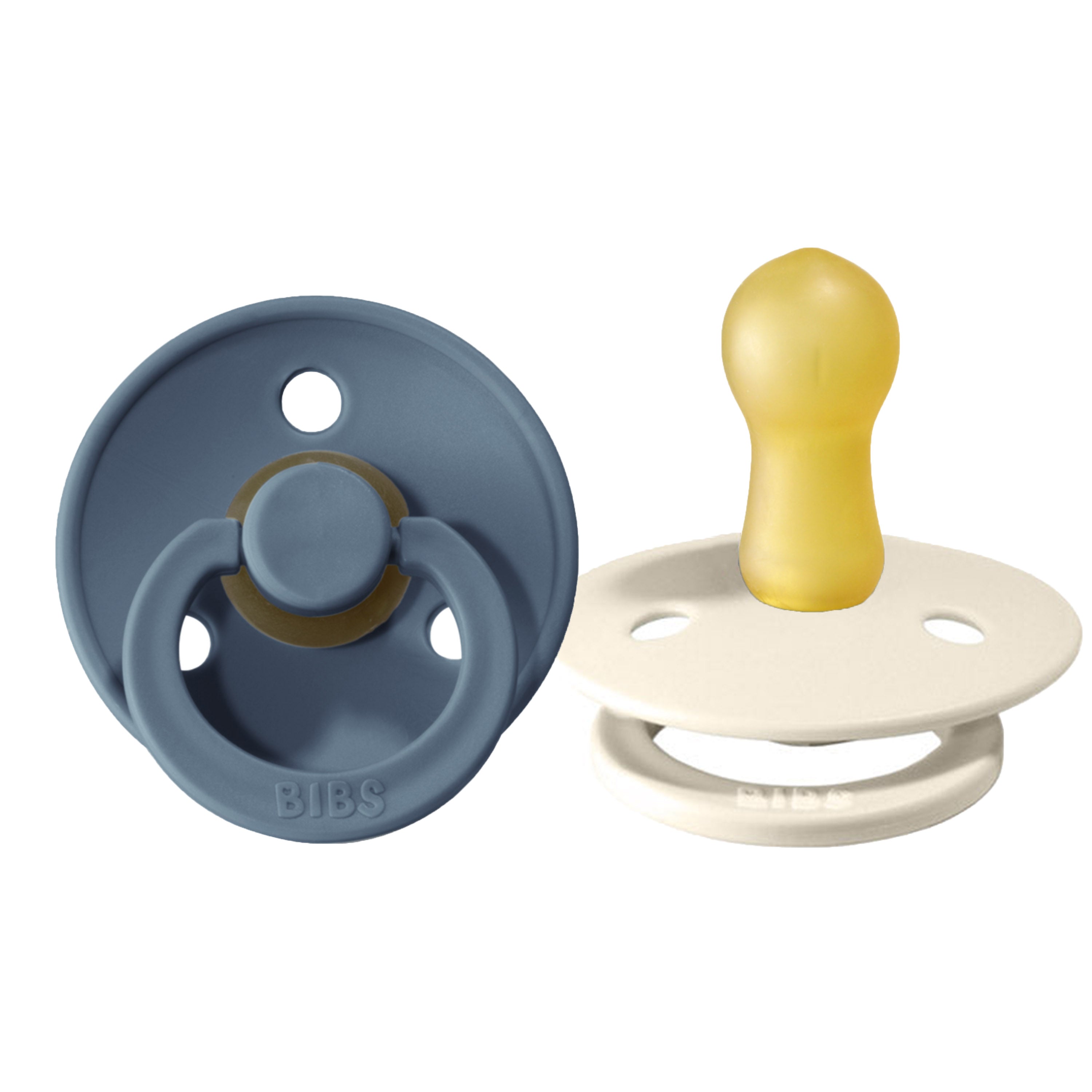 Bibs Pacifier 2 Pack: Petrol + Ivory