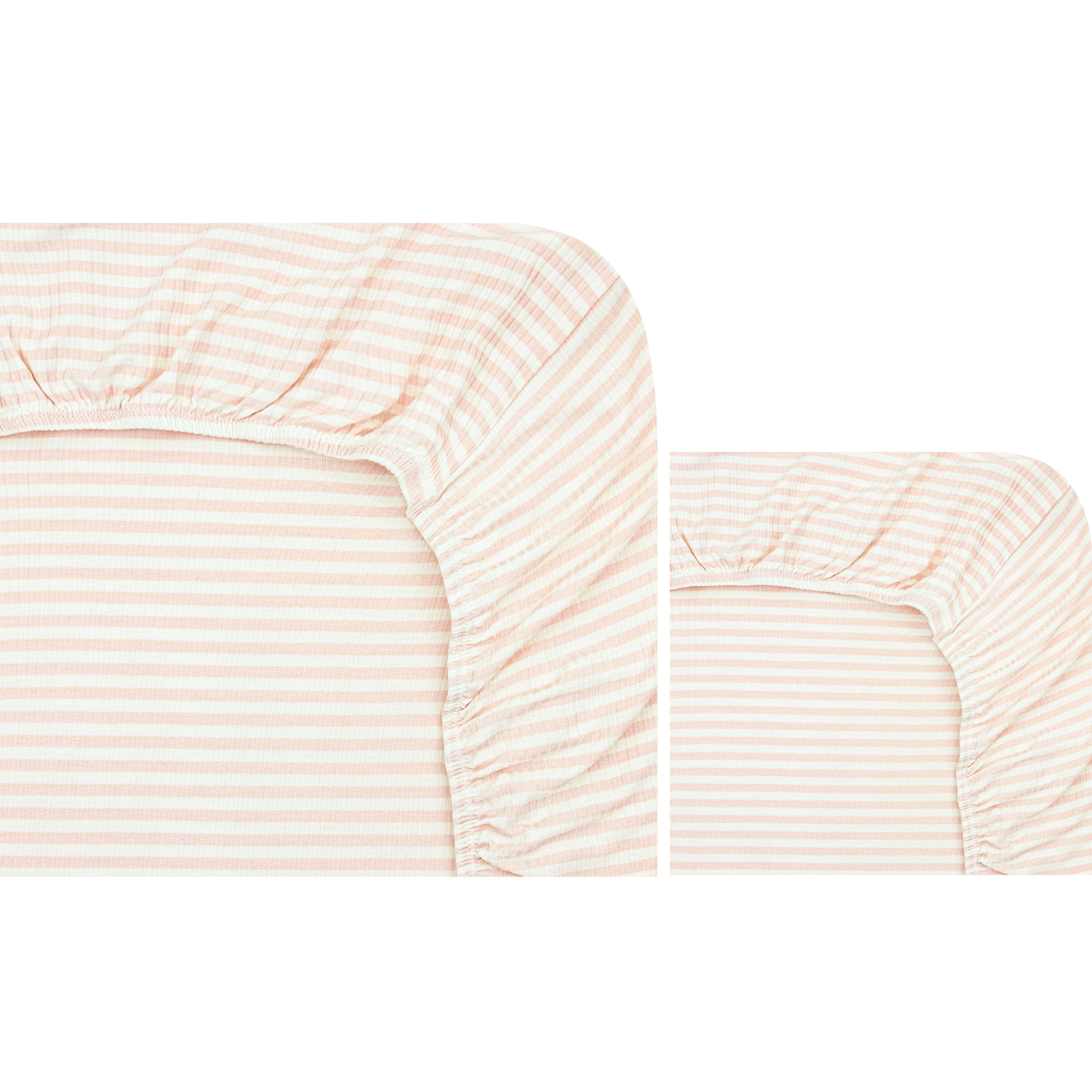 Harper Ribbed Crib Sheet + Changing Pad Cover Pack