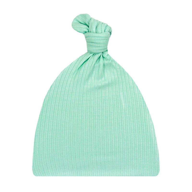 Scotty Ribbed Top Knot Hat