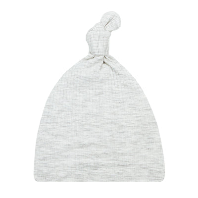 Stevie Ribbed Top Knot Hat
