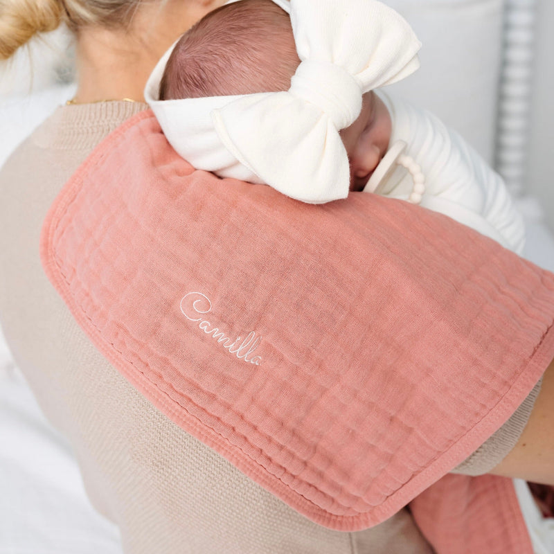 Cloud Muslin™ Burp Cloth - Embroidery