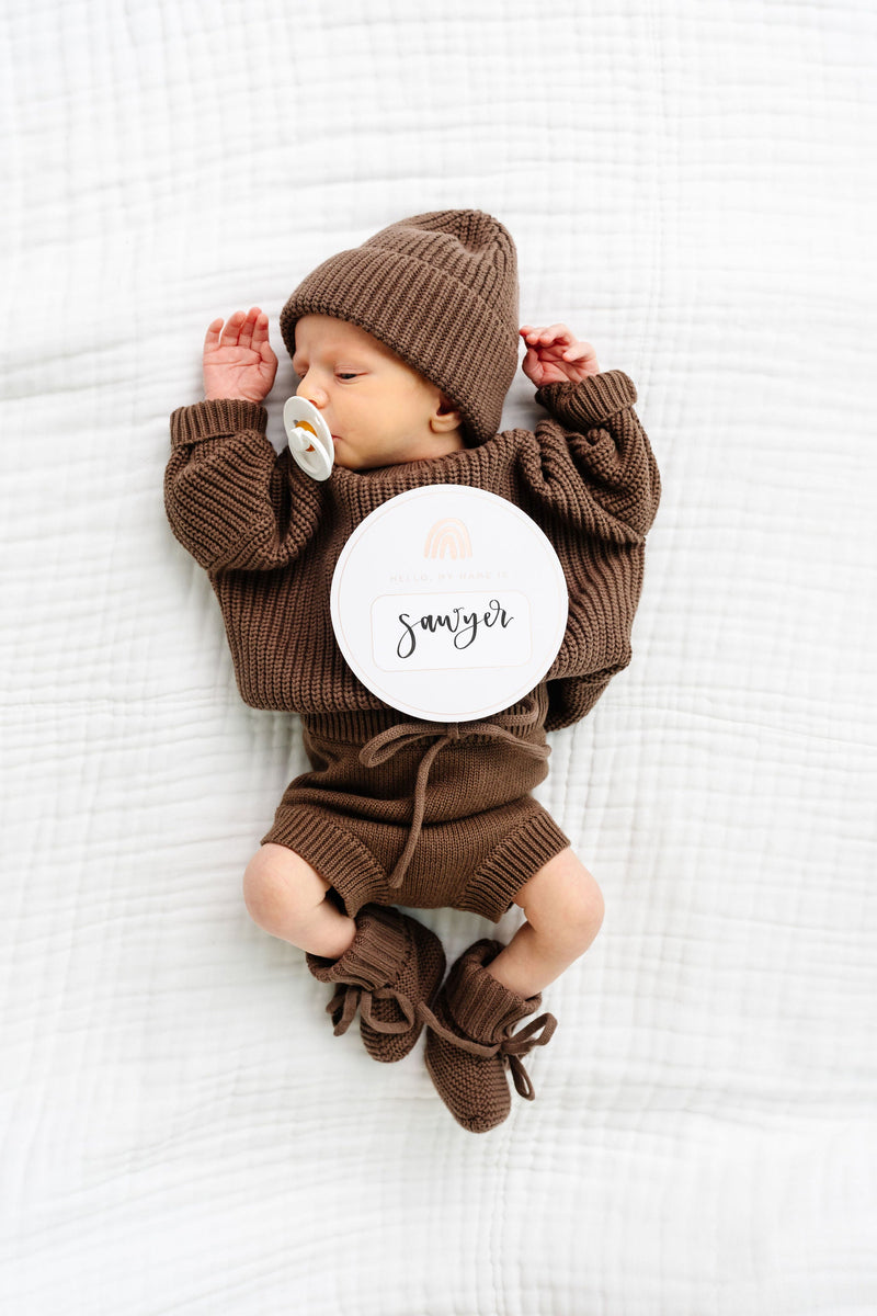 Cocoa Heirloom Knit