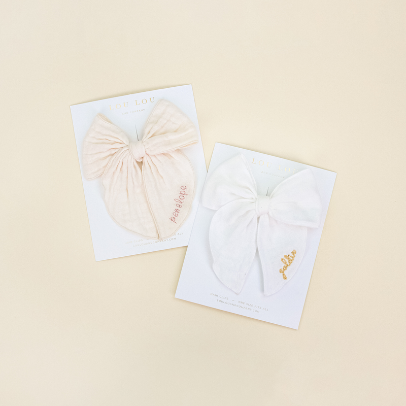 Heirloom Bows - Embroidery