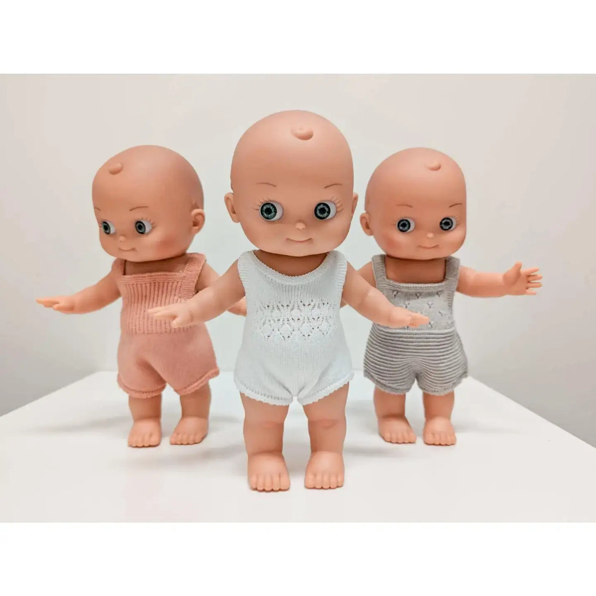 Mini Pancha Doll - Coral Romper - Paola Reina