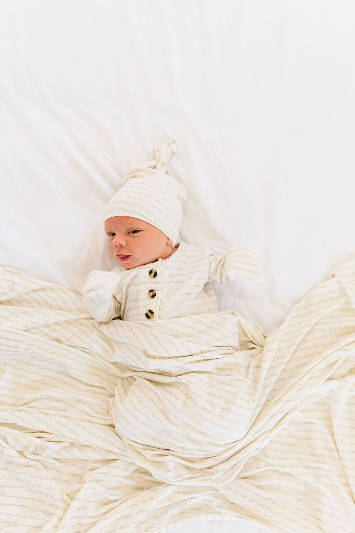 Gus Newborn Hat Bundle + Top + Bottoms