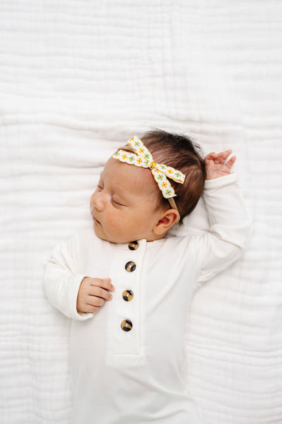 Ribbon Bow - Lucky Clover Headband