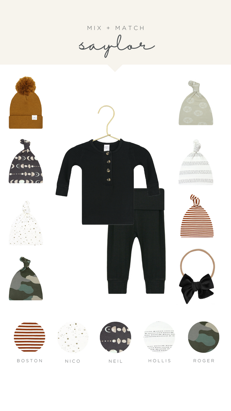 Saylor Ribbed Swaddle Blanket