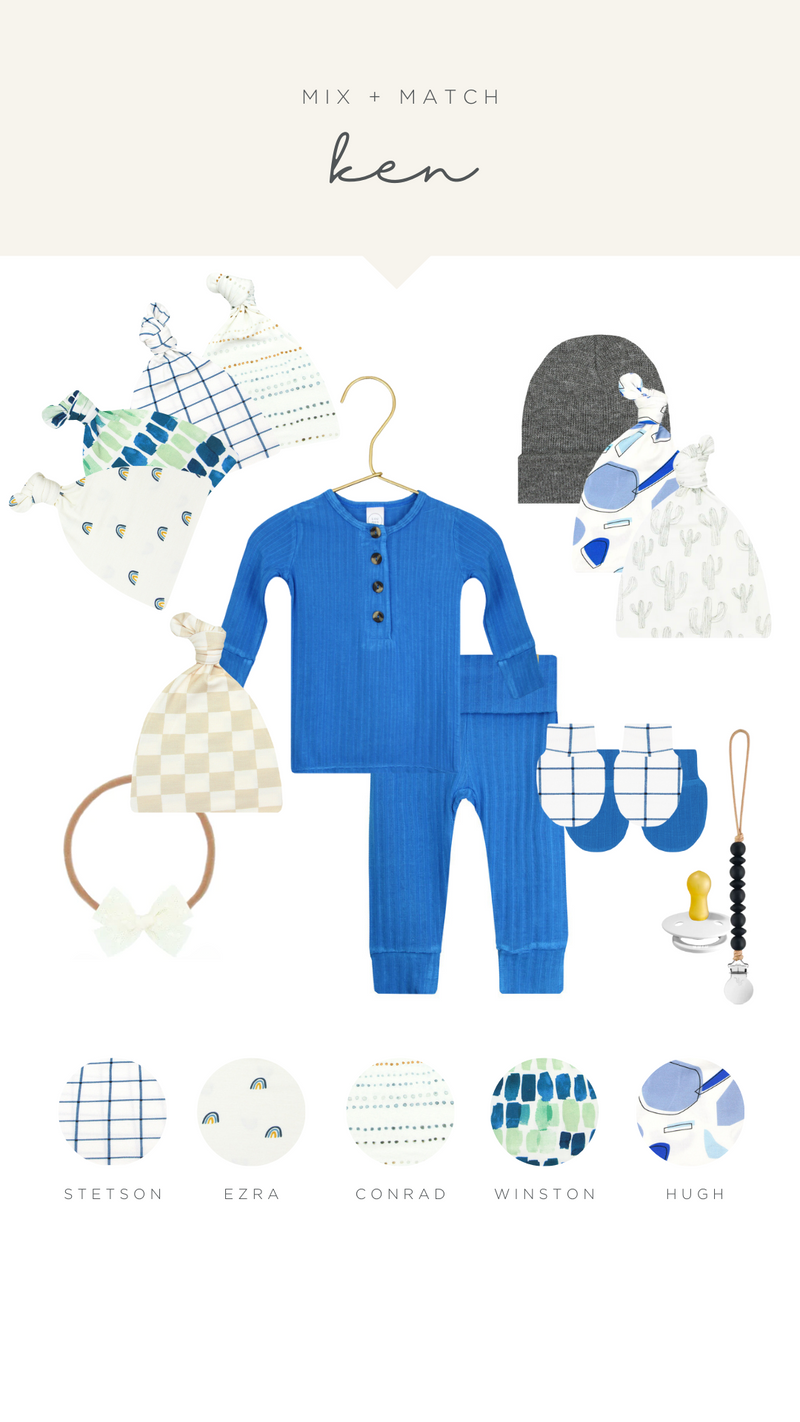 Ken Ribbed Swaddle Blanket